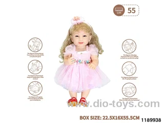 22 inch newborn simulation doll set
