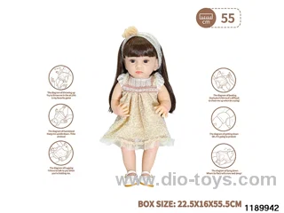 22 inch newborn simulation doll set