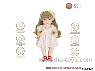 22 inch newborn simulation doll set