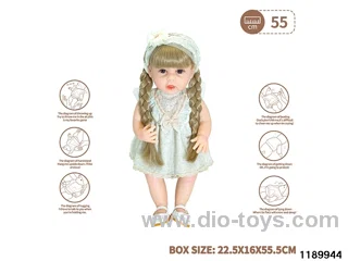 22 inch newborn simulation doll set