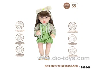 22 inch newborn simulation doll set