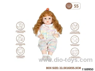 22 inch newborn simulation doll set