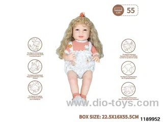 22 inch newborn simulation doll set