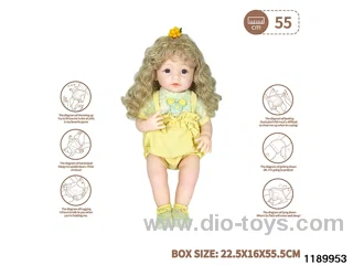 22 inch newborn simulation doll set