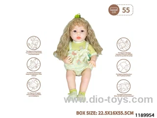 22 inch newborn simulation doll set
