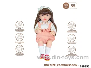 22 inch newborn simulation doll set