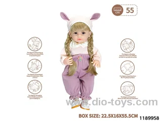 22 inch newborn simulation doll set