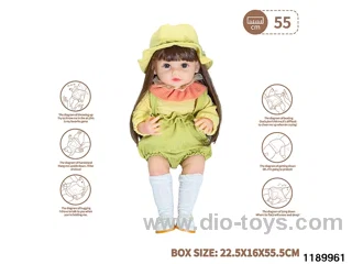 22 inch newborn simulation doll set