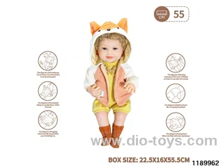 22 inch newborn simulation doll set