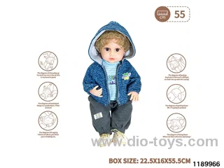 22 inch newborn simulation doll set