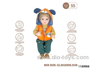 22 inch newborn simulation doll set