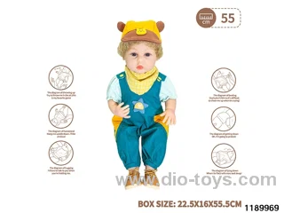 22 inch newborn simulation doll set