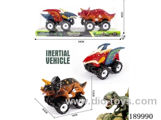 Inertia Off-Road Pteranodon Vehicle + Inertia Off-Road Triceratops Vehicle