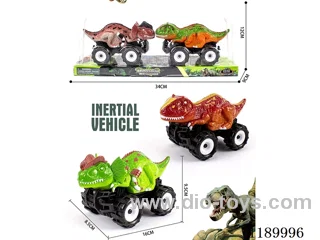 Inertia Offroad Double Crown Dragon Vehicle + Inertia Offroad Velociraptor Vehicle