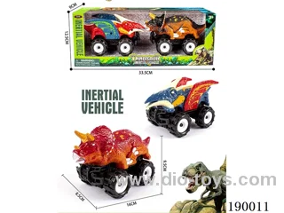 Inertia Off-Road Pteranodon Vehicle + Inertia Off-Road Triceratops Vehicle