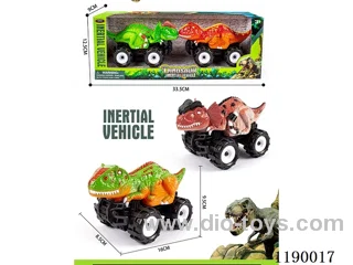 Inertia Offroad Double Crown Dragon Vehicle + Inertia Offroad Velociraptor Vehicle