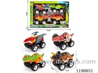 Inertia Dinosaur Car Set