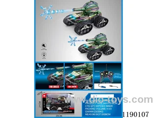 27MHZ 1:14 5ch rc car with light/water bullet included battery 2 colors mixed