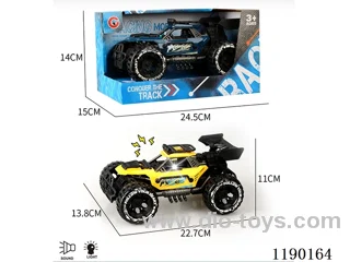 Light and sound inertia single-seater skeleton buggy