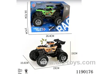 Light and sound inertia single-seater skeleton vacuum wheel buggy