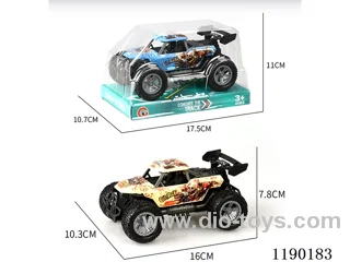 Inertia two-seater skeleton pack-in-wheel buggy