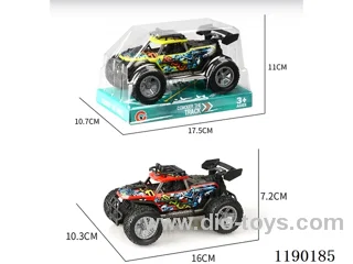 Inertia two-seater skeleton pack-in-wheel buggy