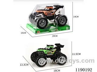 Inertia single skeleton vacuum wheel buggy