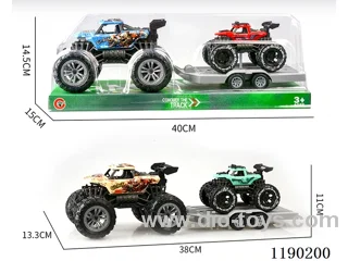 Inertia Skeleton Vacuum Wheel Buggy Trailer Inertia Vehicle