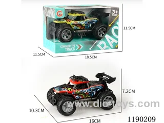 Inertia two-seater skeleton pack-in-wheel buggy