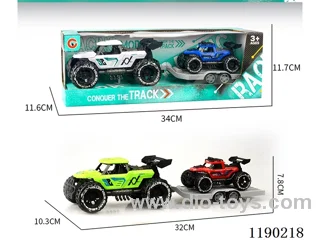 Inertia two-seater skeleton buggy trailer inertia vehicle