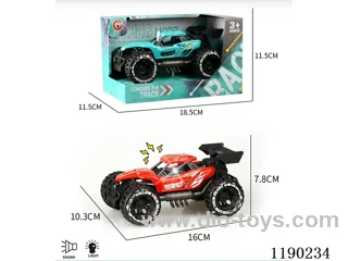 Light and sound inertia single-seater skeleton buggy