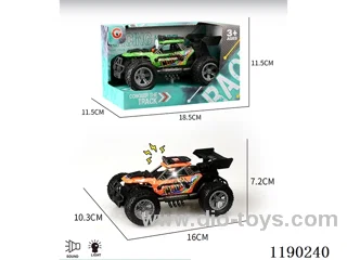 Light and sound inertia single-seater skeleton pack injection wheel buggy