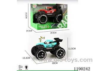 Light and sound inertia single-seater skeleton buggy