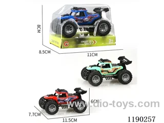 Inertia two-seater skeleton pack-in-wheel buggy