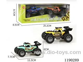 Buggy with two inertia skeleton packs and wheels