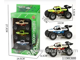 Triple Inertia Skeleton Buggy with Filler Wheels
