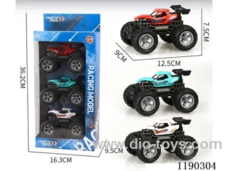 Triple Inertia Skeleton Buggy with Filler Wheels