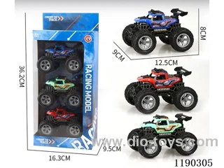 Triple Inertia Skeleton Buggy with Filler Wheels