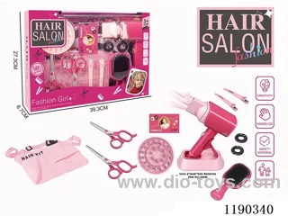 Electric Hairdressing Simulation Set with Blow Dryer 12pcs