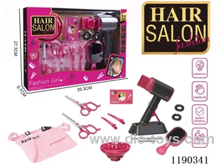 Electric Hairdressing Simulation Set with Blow Dryer 12pcs