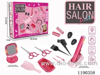 Electric Hairdressing Simulation Set (17pcs with Mirror)