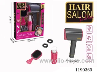 Electric Hairdressing Simulation Set with Blow Dryer 5-Piece Set