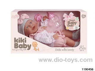 16 inch All Vinyl Doll Set