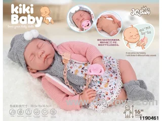16 inch Cotton Body Doll with IC