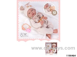 16 inch Cotton Body Doll with IC