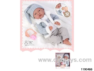 16 inch Cotton Body Doll with IC