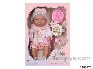 16 inch All Vinyl Doll Set with IC