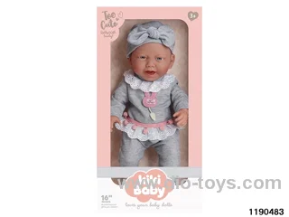 16 inch All Vinyl Doll Set