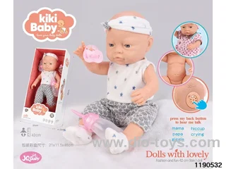 16 inch baby doll with electric function