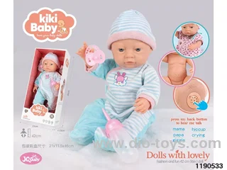 16 inch baby doll with electric function